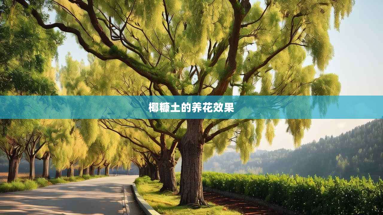 2椰糠土的养花效果