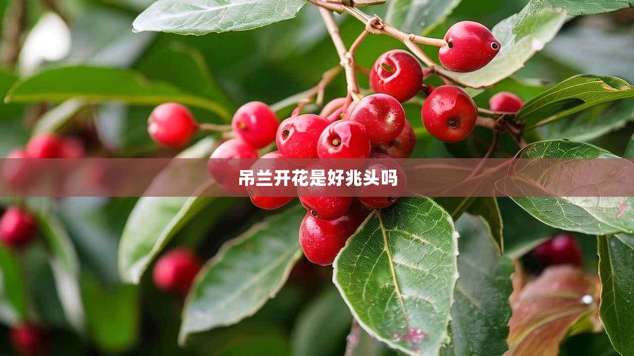 2吊兰开花是好兆头吗
