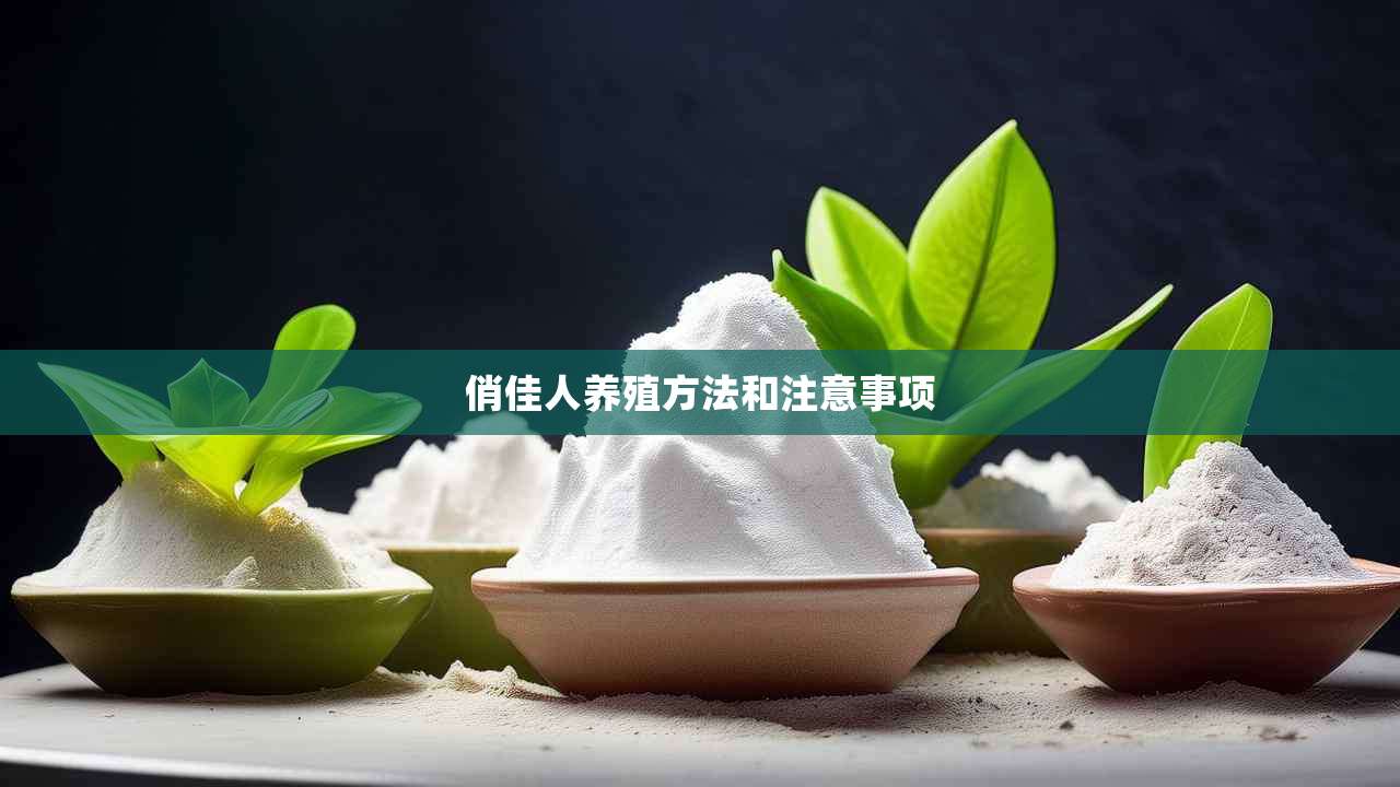2俏佳人养殖方法和注意事项